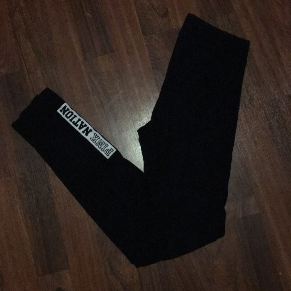 TWO pairs of Pink by Victoria’s Secret Leggings